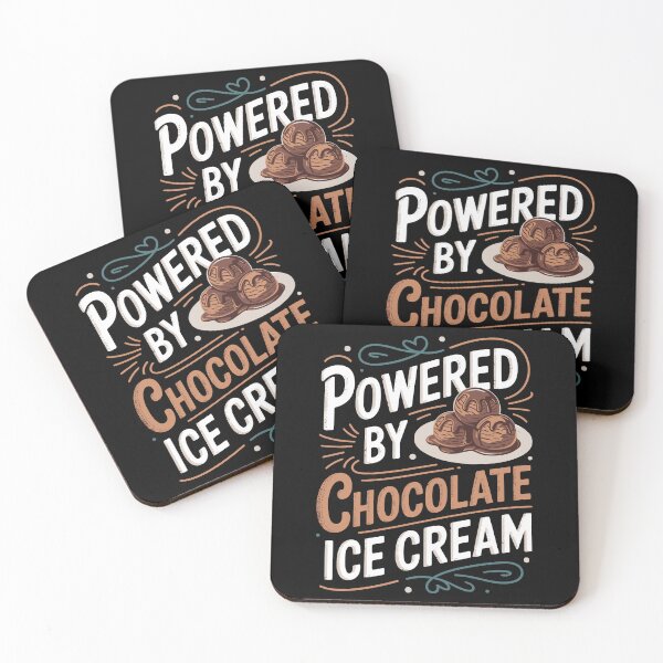 Item preview, Powered by Chocolate Ice Cream designed and sold by jkrphoto.