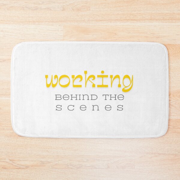 Item preview, Working behind the scenes designed and sold by ArtistTejal.