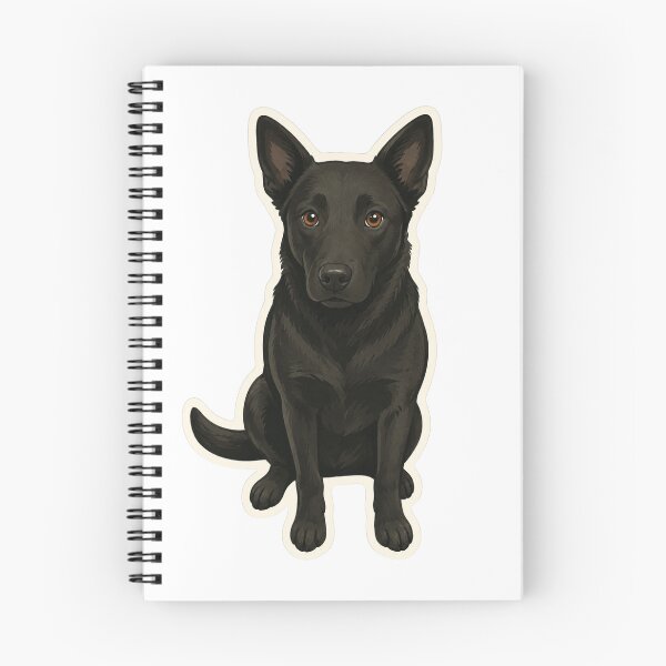 Item preview, Black Dog Portrait Sitting Pose designed and sold by RealEqEdit.