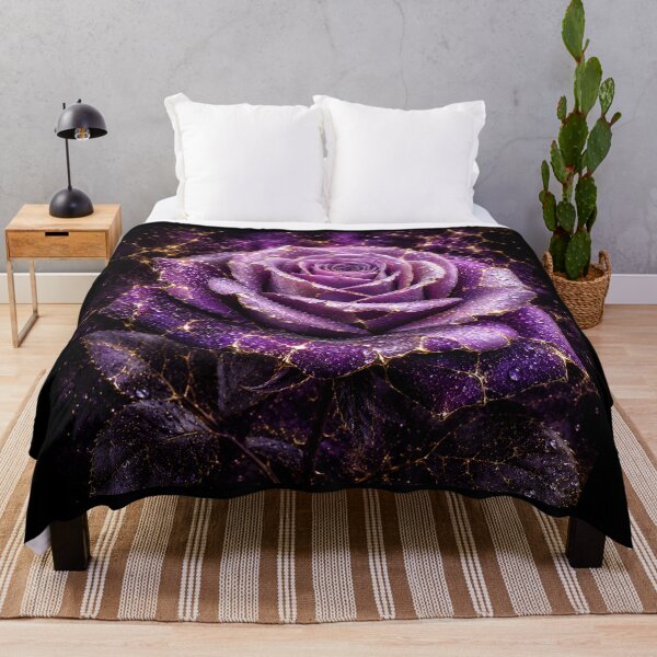Item preview, Kintsugi -  Rose of Amethyst and Gold designed and sold by LegademaArt.