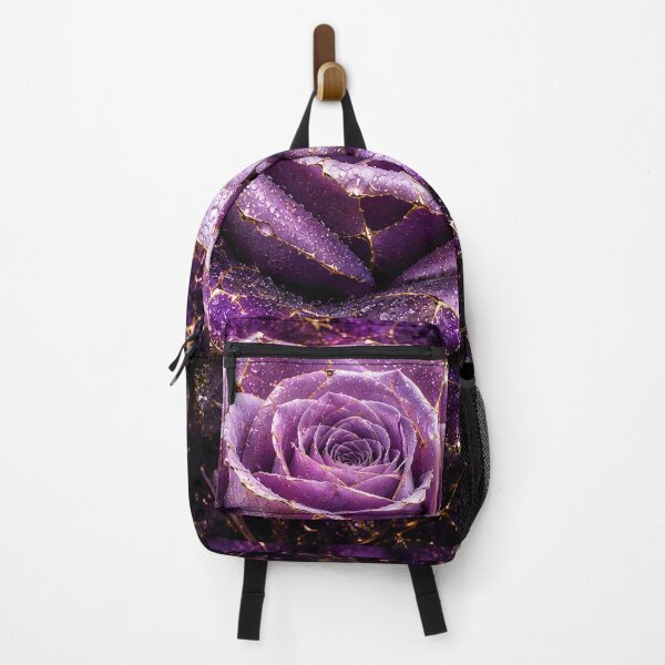 Item preview, Kintsugi -  Rose of Amethyst and Gold designed and sold by LegademaArt.