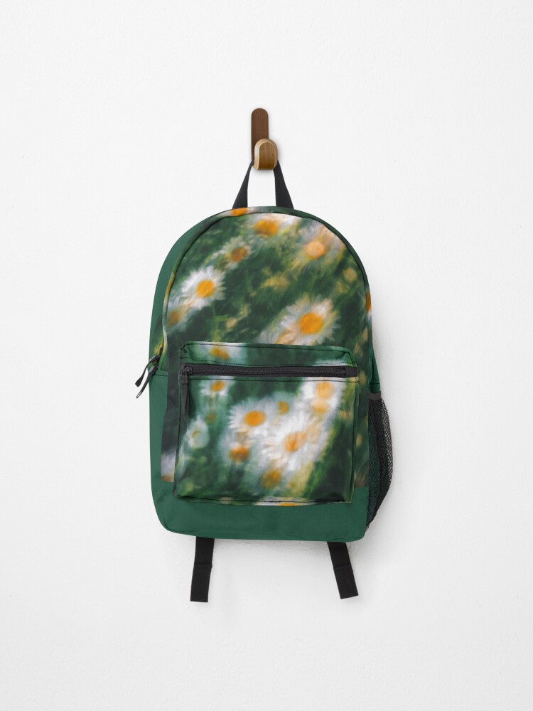 Thumbnail 1 of 3, Backpack, dizzy daisies designed and sold by BoxyFox.