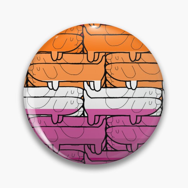Item preview, Lesbian Long Dog Pride Flag designed and sold by JammerSammer.