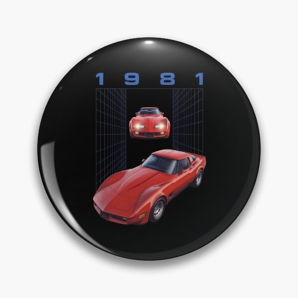 Item preview, C3 Stingray Retro Synthwave Sunset Muscle Car designed and sold by Off-Road-Zone.