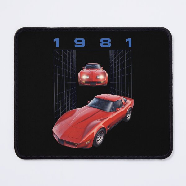 Item preview, C3 Stingray Retro Synthwave Sunset Muscle Car designed and sold by Off-Road-Zone.