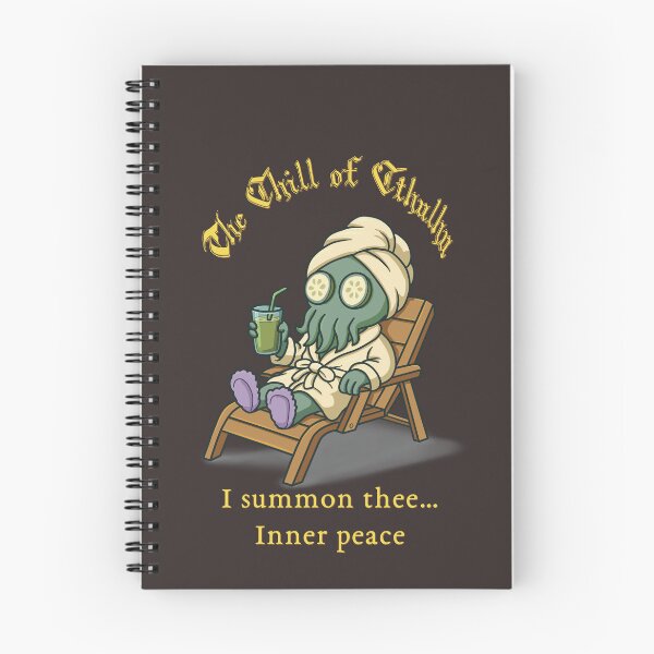 Item preview, The Chill of Cthulhu - I Summon Thee Inner Peace designed and sold by TeaAlchemist.