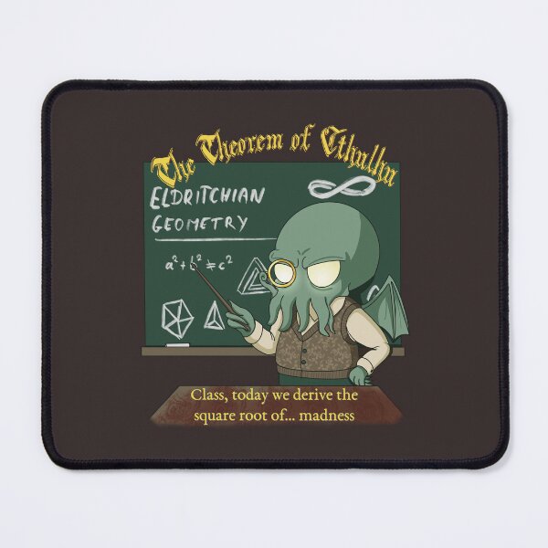 Item preview, The Theorem of Cthulhu - The Square Root of Madness designed and sold by TeaAlchemist.