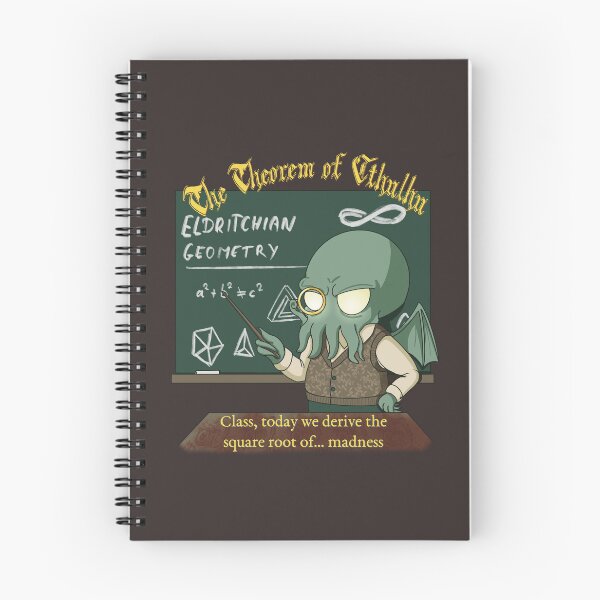 Item preview, The Theorem of Cthulhu - The Square Root of Madness designed and sold by TeaAlchemist.