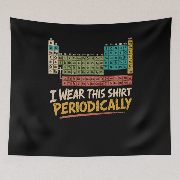 Item preview, I Wear This Periodically Chemist Science Teacher Periodic Table Humor designed and sold by RetroMini2026.