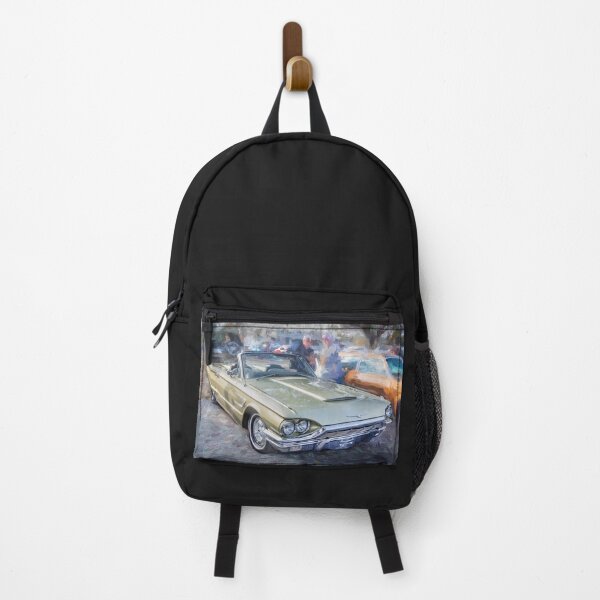 Item preview, 1965 Ford Thunderbird Roadster - Metallic Green Classic Car Graphic designed and sold by RichFrancoCars.