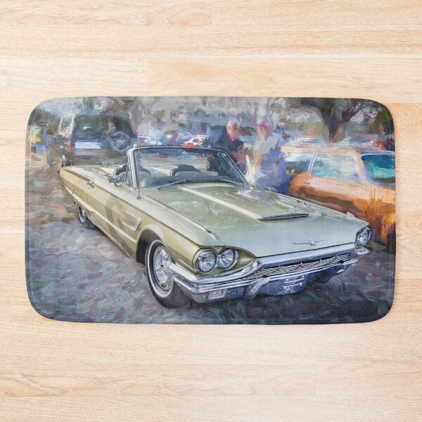 Item preview, 1965 Ford Thunderbird Roadster - Metallic Green Classic Car Graphic designed and sold by RichFrancoCars.