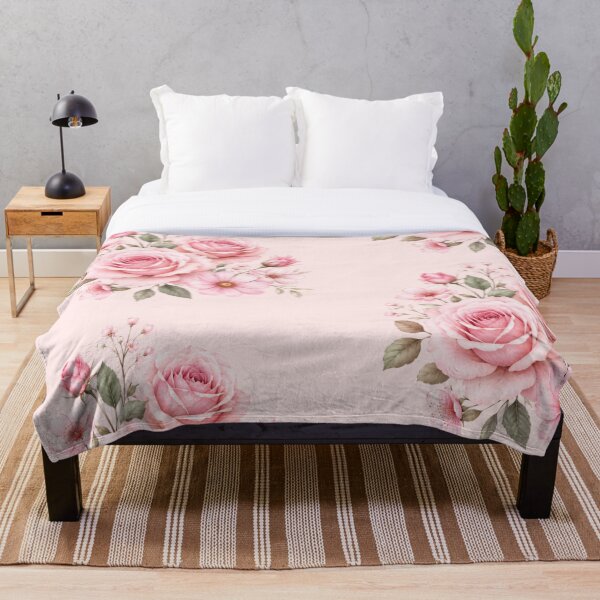 Item preview, Ramo floral de acuarela en rosa suave designed and sold by Roya10.