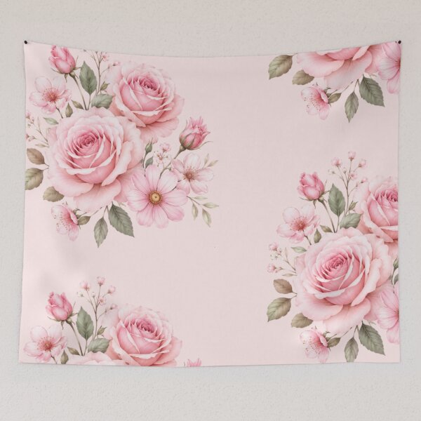 Item preview, Soft Pink Floral Watercolor Bouquet designed and sold by Roya10.