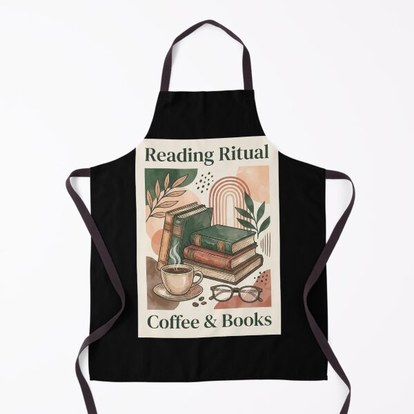 Item preview, Reading Ritual Coffee and Books Poster designed and sold by Sketchlegacy.