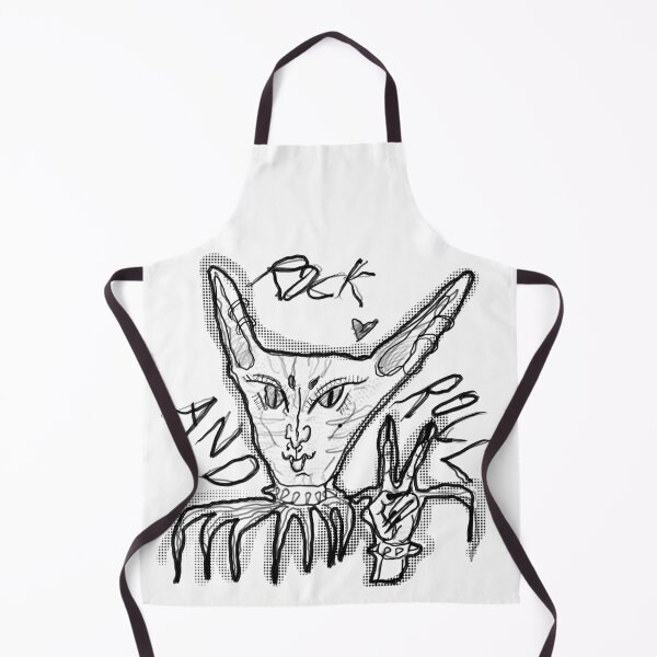 Item preview, Rock and Roll Rebel Cat designed and sold by shalev art.