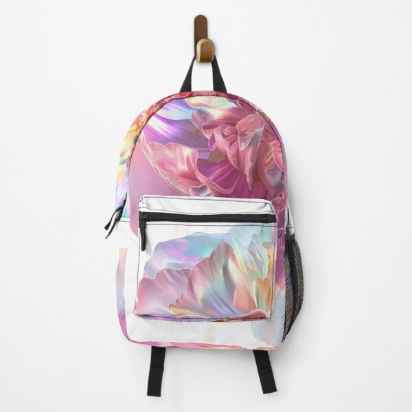 Item preview, Holographic Peony Art - Luxury Y2K Floral Design designed and sold by STATIC SOUL.