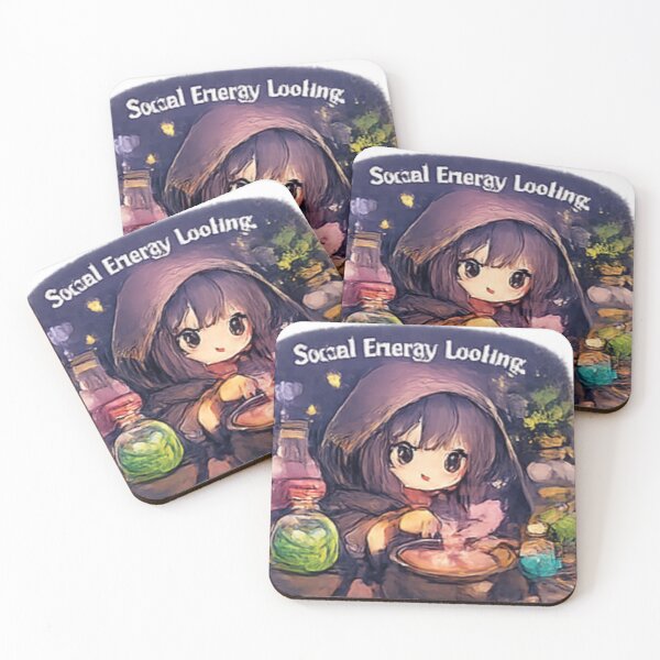 Item preview, Introvert Witch - Social Energy Looting designed and sold by GUINewAlex.