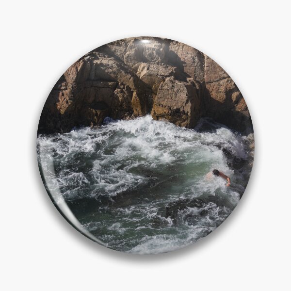 Item preview, Man in Ocean - Big Sur  designed and sold by patrickoconnart.