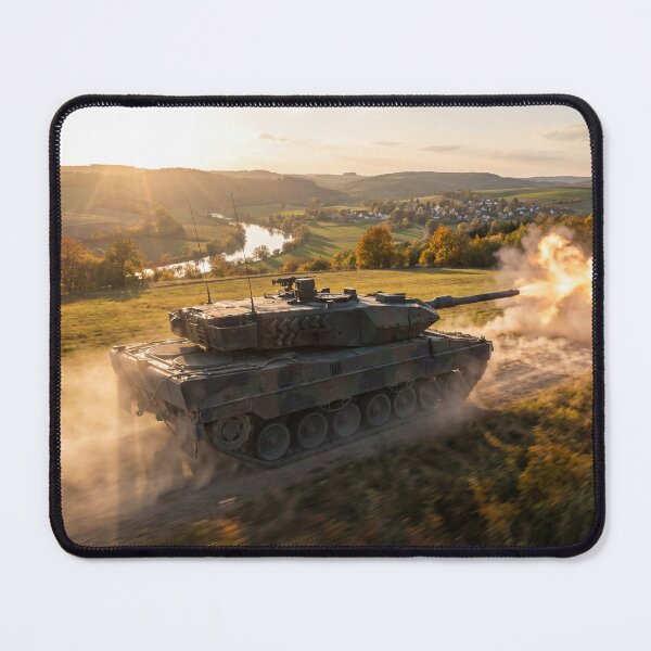 Item preview, german leopard tank in action designed and sold by filmbildfabrik.