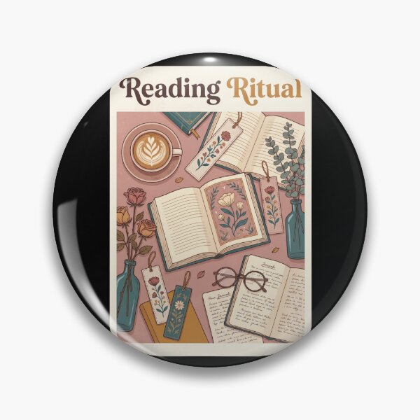 Item preview, Reading Ritual Floral Bookish Poster designed and sold by Sketchlegacy.