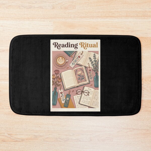 Item preview, Reading Ritual Floral Bookish Poster designed and sold by Sketchlegacy.