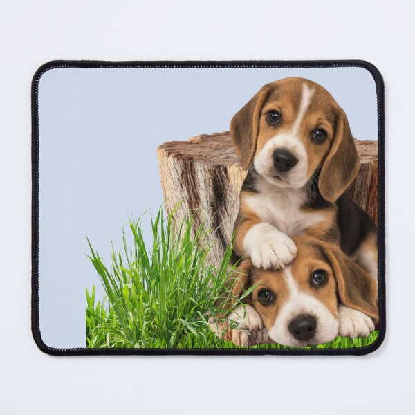 Item preview, Adorable Beagle Puppies on a Log designed and sold by A touch of creativity.