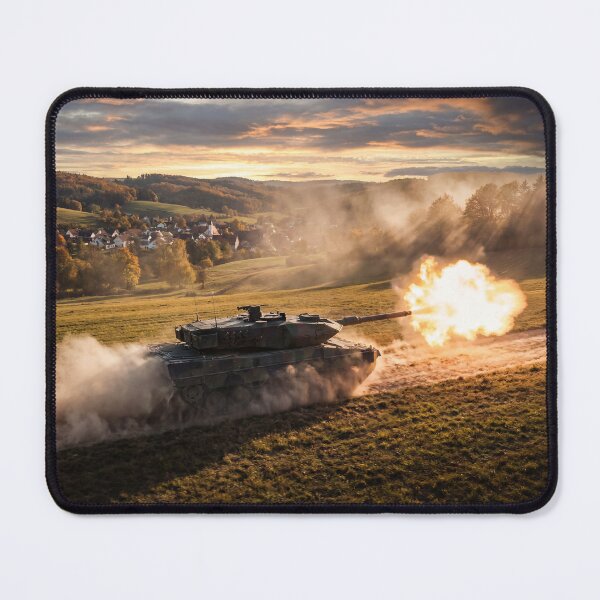 Item preview, german leopard tank in action designed and sold by filmbildfabrik.