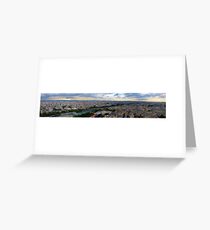 Paris panorama Greeting Card
