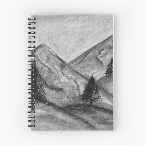 Item preview, Charcoal Mountains designed and sold by patrickoconnart.