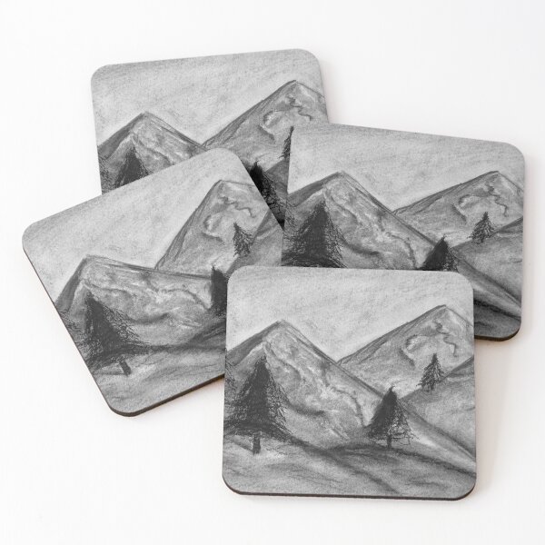 Item preview, Charcoal Mountains designed and sold by patrickoconnart.