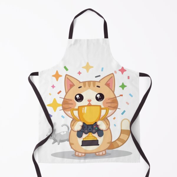 Item preview, Cat Powered Gaming Sticker designed and sold by Stylestickers55.
