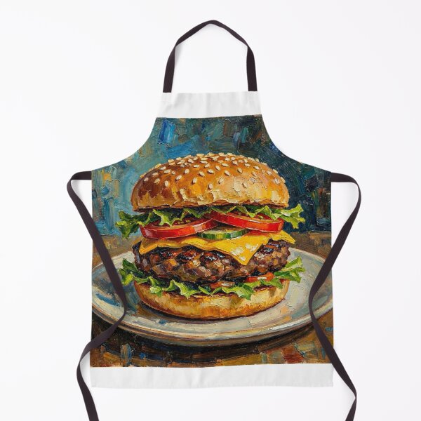 Item preview, Cheeseburger Wayne Thiebaud style designed and sold by Halifaxartguy.