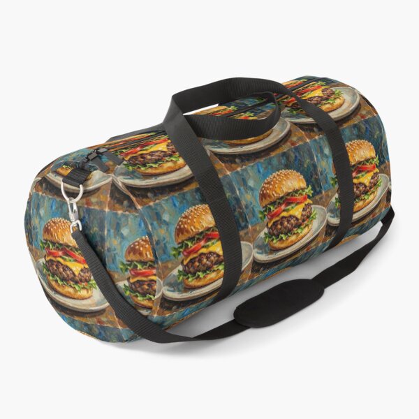 Item preview, Cheeseburger Wayne Thiebaud style designed and sold by Halifaxartguy.