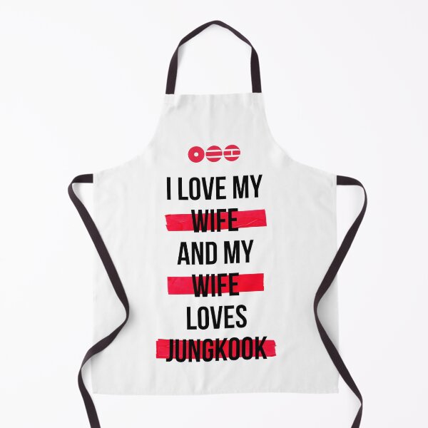 Item preview, JUNGKOOK - I love my wife and my wife loves Jungkook T-Shirt designed and sold by YOSHFRIDAYS.
