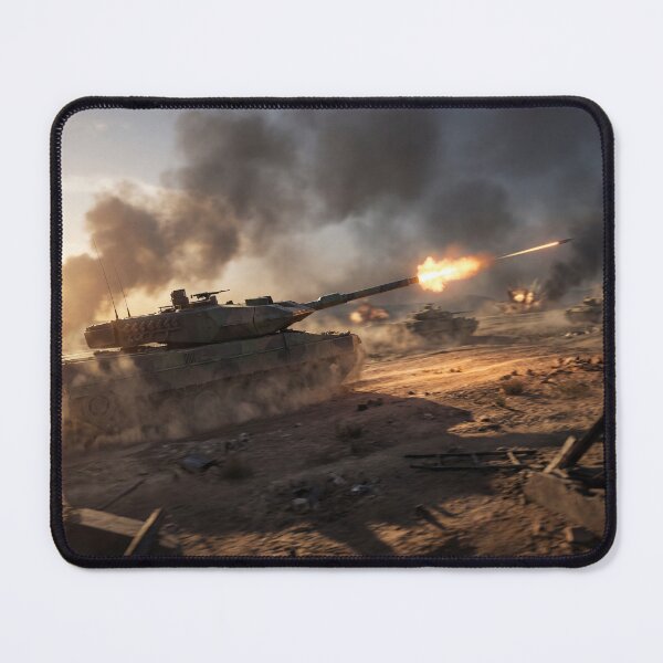 Item preview, german leopard tank in action designed and sold by filmbildfabrik.