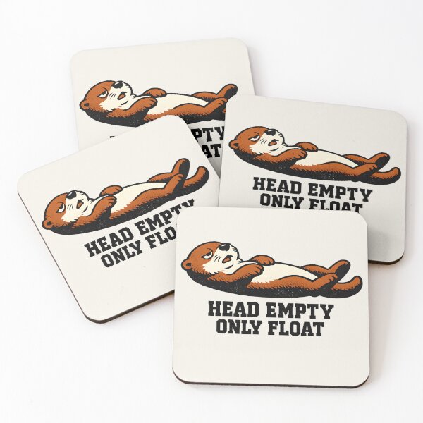 Item preview, Head Empty Otter Only Float | Brainrot Meme designed and sold by BeanToePets.
