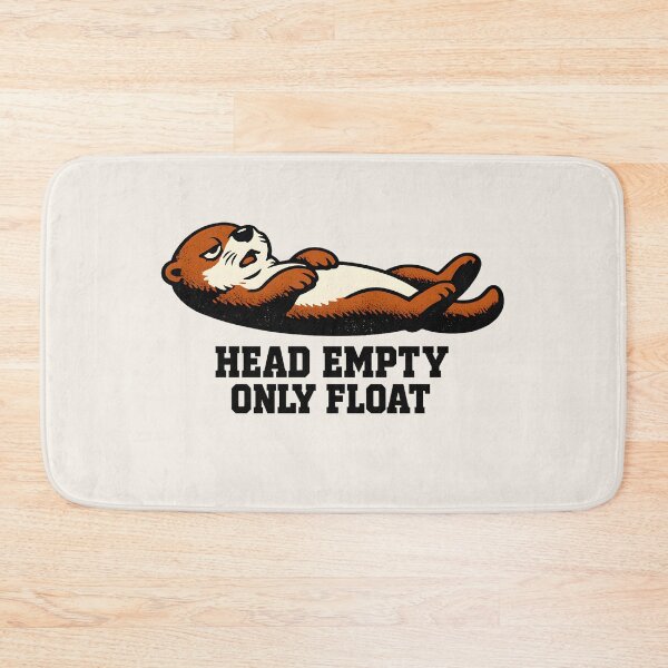 Item preview, Head Empty Otter Only Float | Brainrot Meme designed and sold by BeanToePets.
