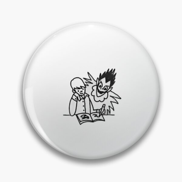 Item preview, The Pen is Mightier — Kira and Ryuuk Death Note  designed and sold by TheStickLab.