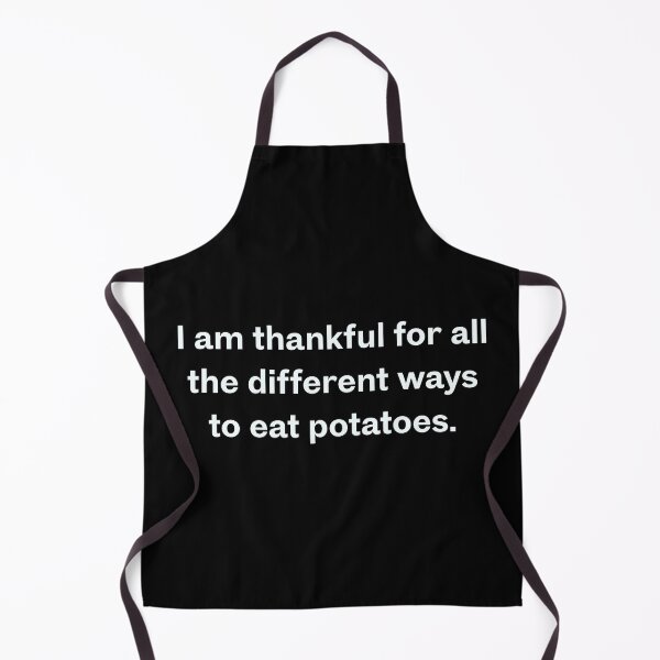 Item preview, I Am Thankful for All the Different Ways to Eat Potatoes | Funny Food Lover Sticker & Mug designed and sold by Olive Thread Co..