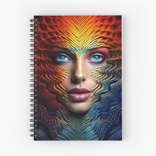 Item preview, Abstract Geometric Fusion Portrait Collection designed and sold by ToxicInkArt.