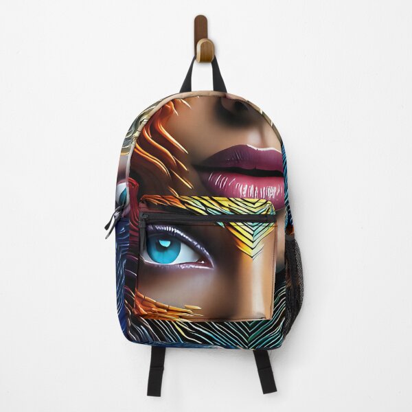Item preview, Abstract Geometric Fusion Portrait Collection designed and sold by ToxicInkArt.