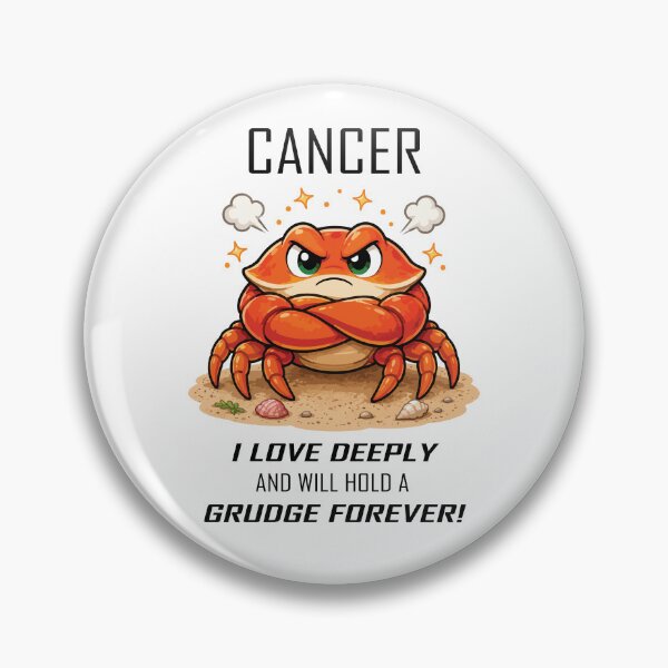 Item preview, Cancer - Love Deeply. Hold Grudges.  designed and sold by Remake Design Lab.