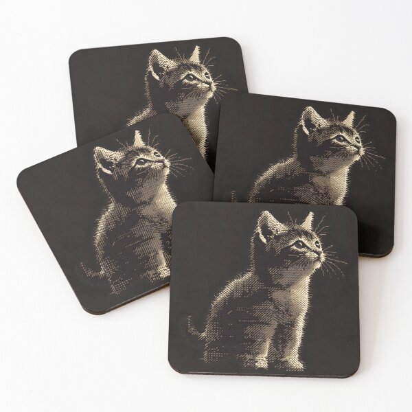 Item preview,  Pixel Whiskers Kitten designed and sold by ClubVacay.