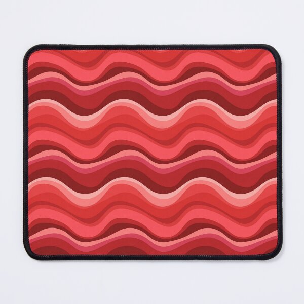 Item preview, Red Pink Wave Stripe Pattern Bold Retro Groovy Abstract designed and sold by Zaya_art.