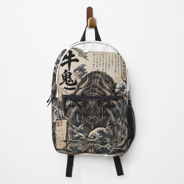 Item preview, Japanese Ox Demon Artwork – Ushi Oni Yokai Design designed and sold by kaxymax.