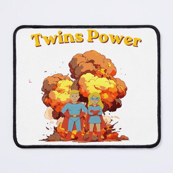 Item preview, Twins show their power designed and sold by HappyDoodle11.