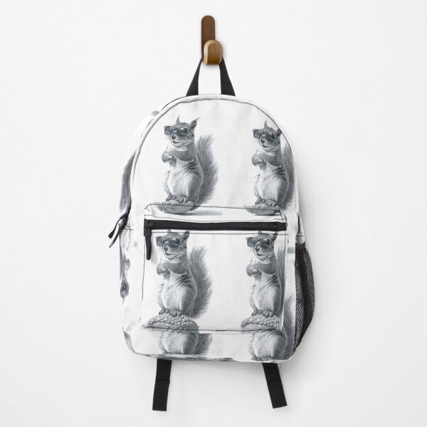 Item preview, Vintage Pencil Squirrel on Acorn designed and sold by ARTWORKPIXELS.