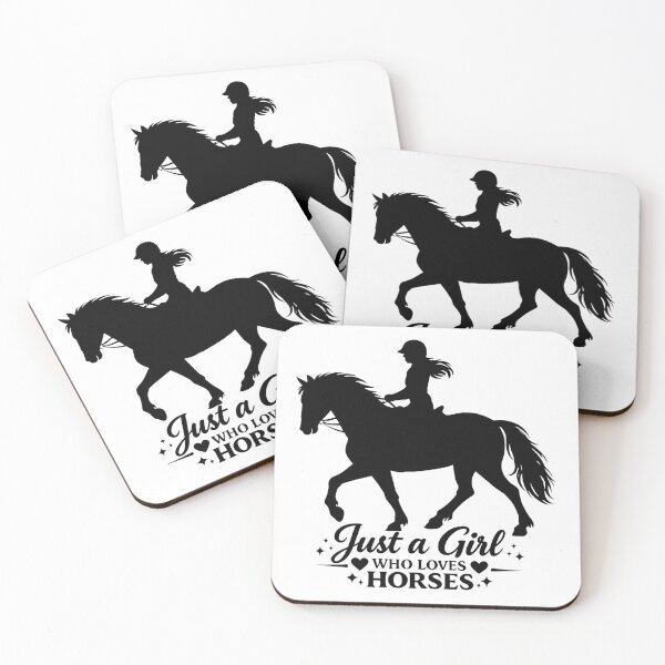 Item preview, Just a Girl Who Loves Horses designed and sold by OTSC.
