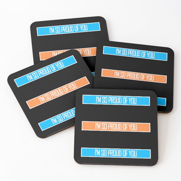 Item preview, I'm So Proud Of You Wholesome Encouraging Heartfelt Quote designed and sold by shirt-o-mat.