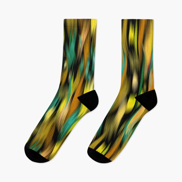 Item preview, Golden Neon Flow designed and sold by imaniko.